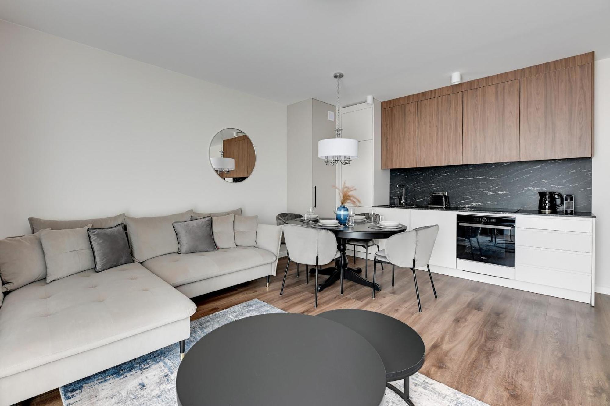 Scala 60K City Center Apartments With Parking By Lion Apartments Gdaňsk Exteriér fotografie
