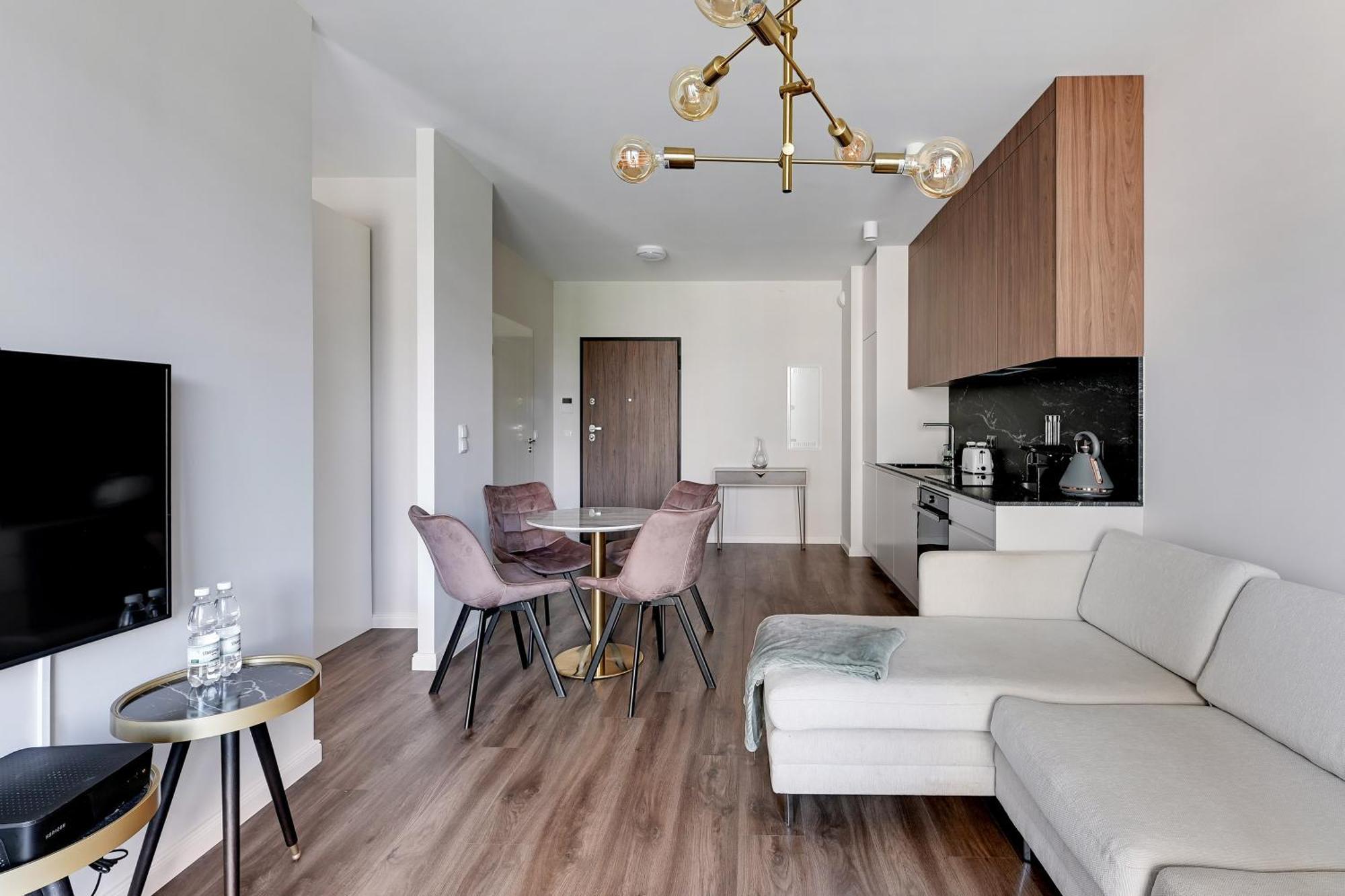 Scala 60K City Center Apartments With Parking By Lion Apartments Gdaňsk Exteriér fotografie