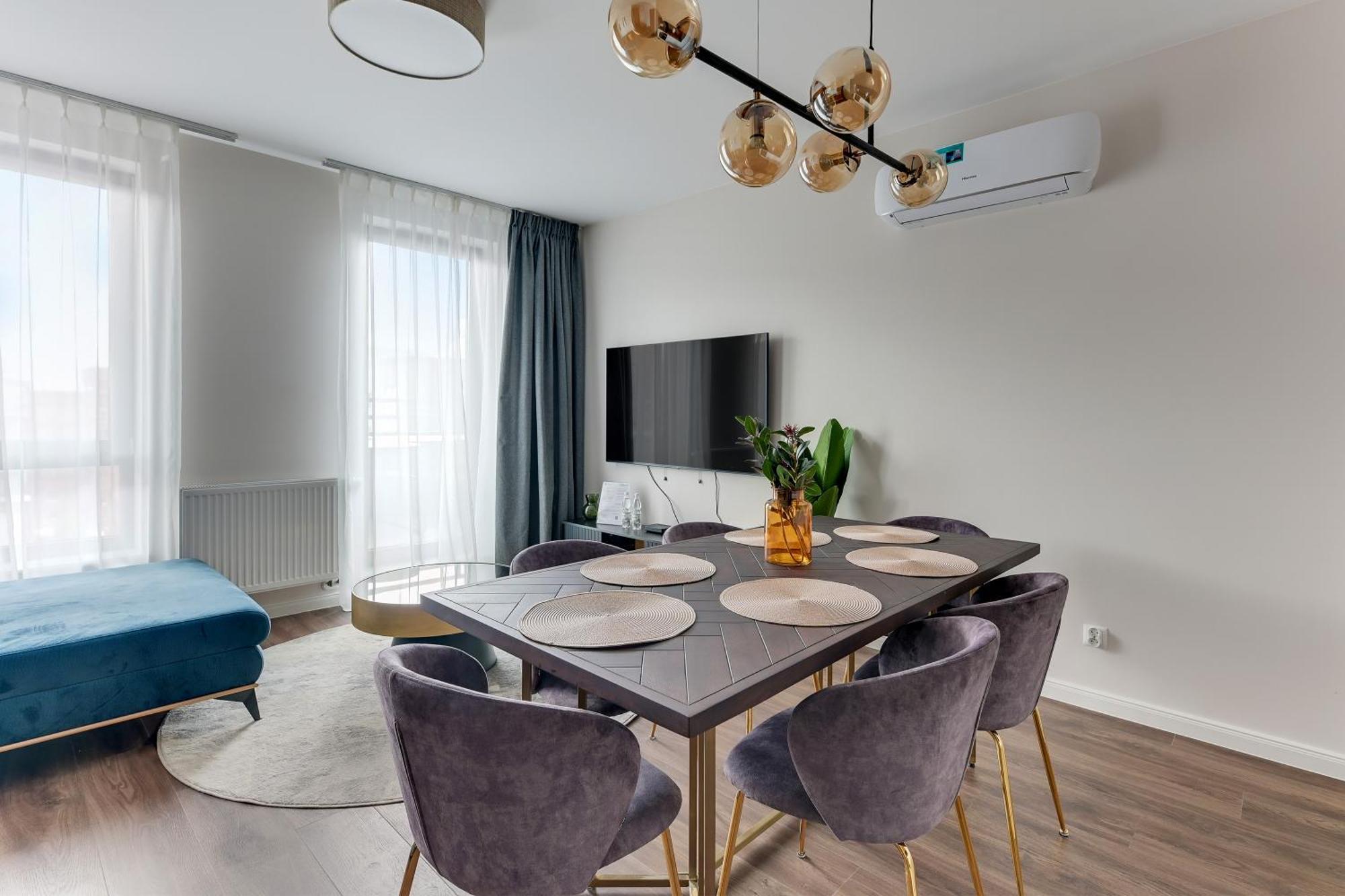 Scala 60K City Center Apartments With Parking By Lion Apartments Gdaňsk Exteriér fotografie